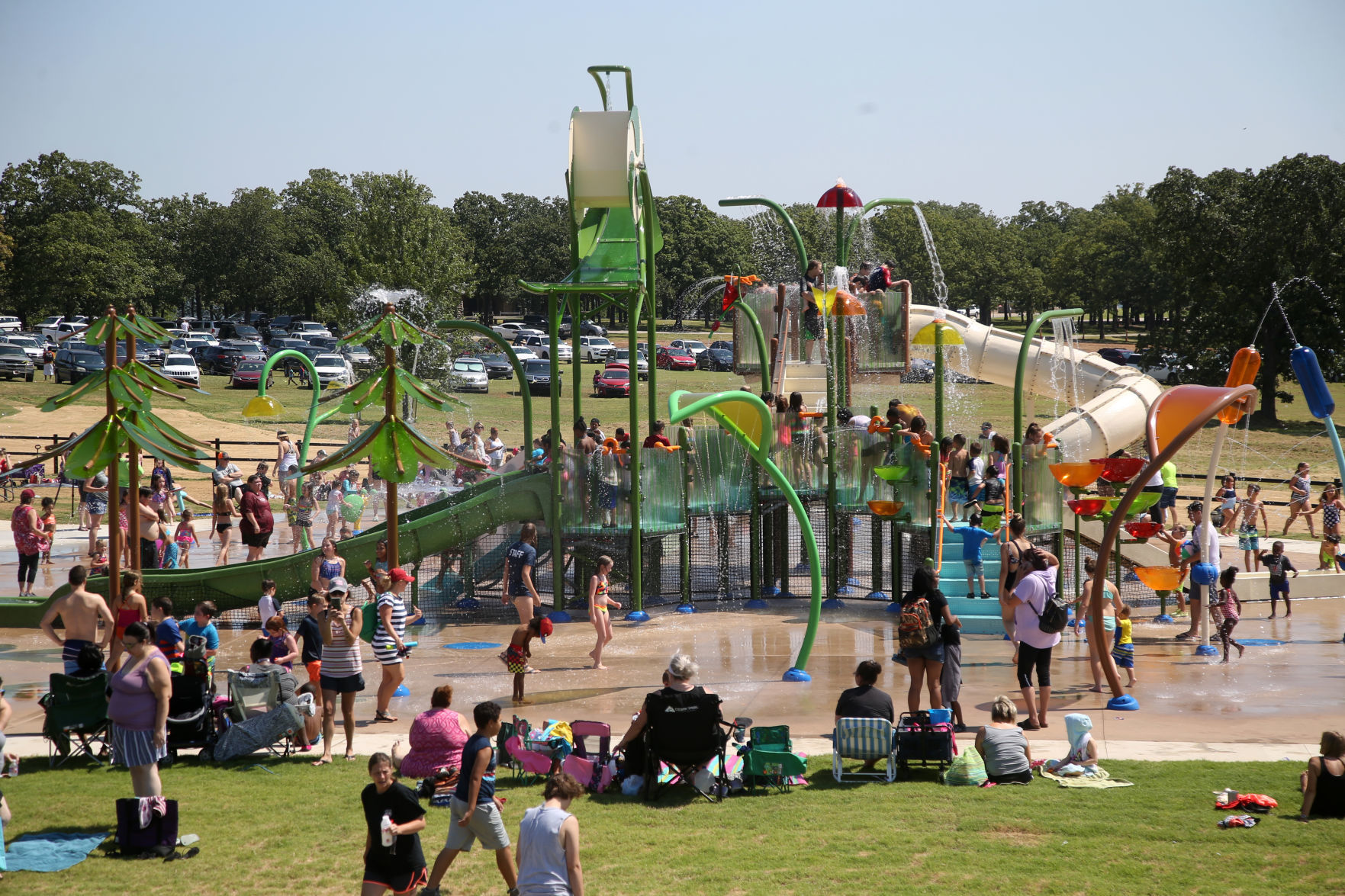 Splash around at Chandler Park